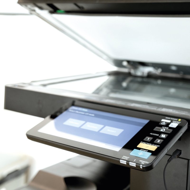 Type A and Type B USB cable