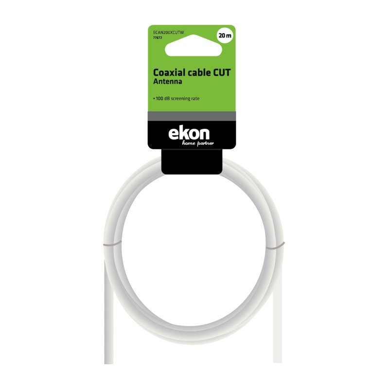 Coaxial antenna cable, 100dB