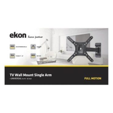 Swivel wall mount for TV from 14 to 42 inch