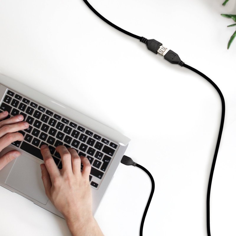 Type A Male - Female USB 2.0 Extension Cable