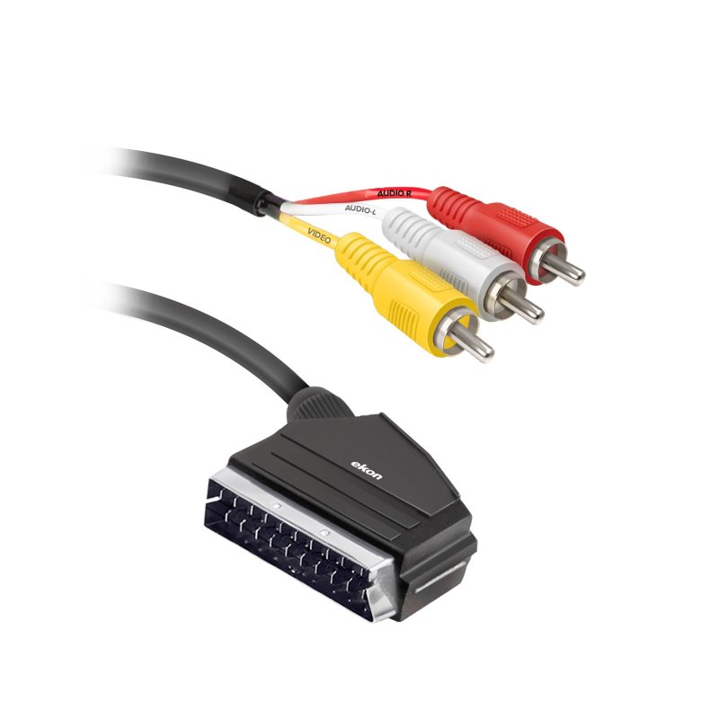 cable – switch with RCA | Ekon