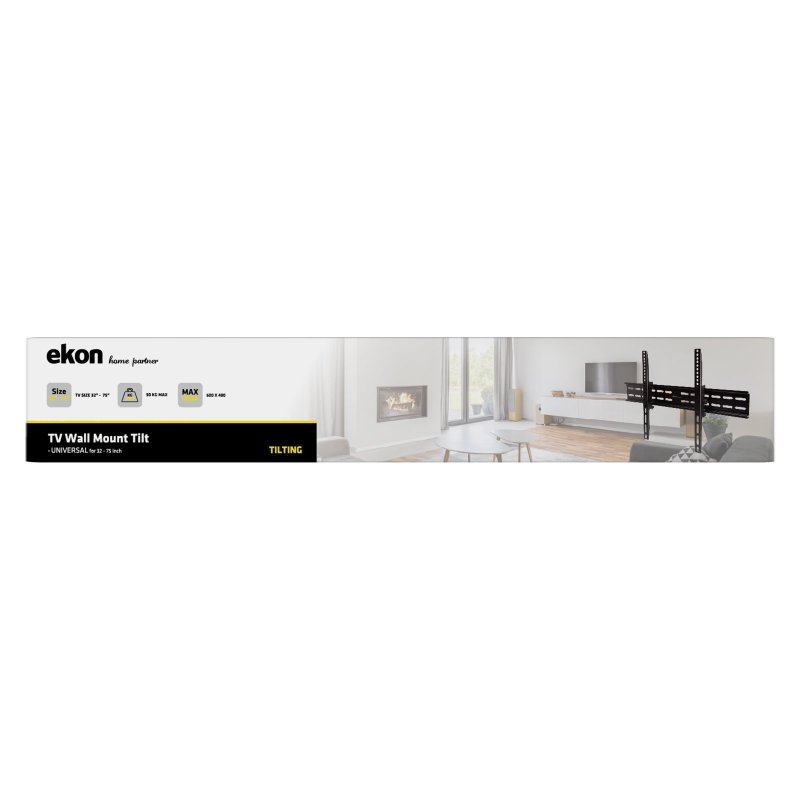 Tilting TV wall mount bracket 32-75 Inches, 50 kg