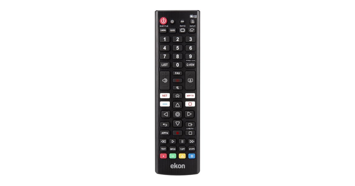 Télécommande compatible avec les téléviseurs HD, LED, LCD LG | Ekon