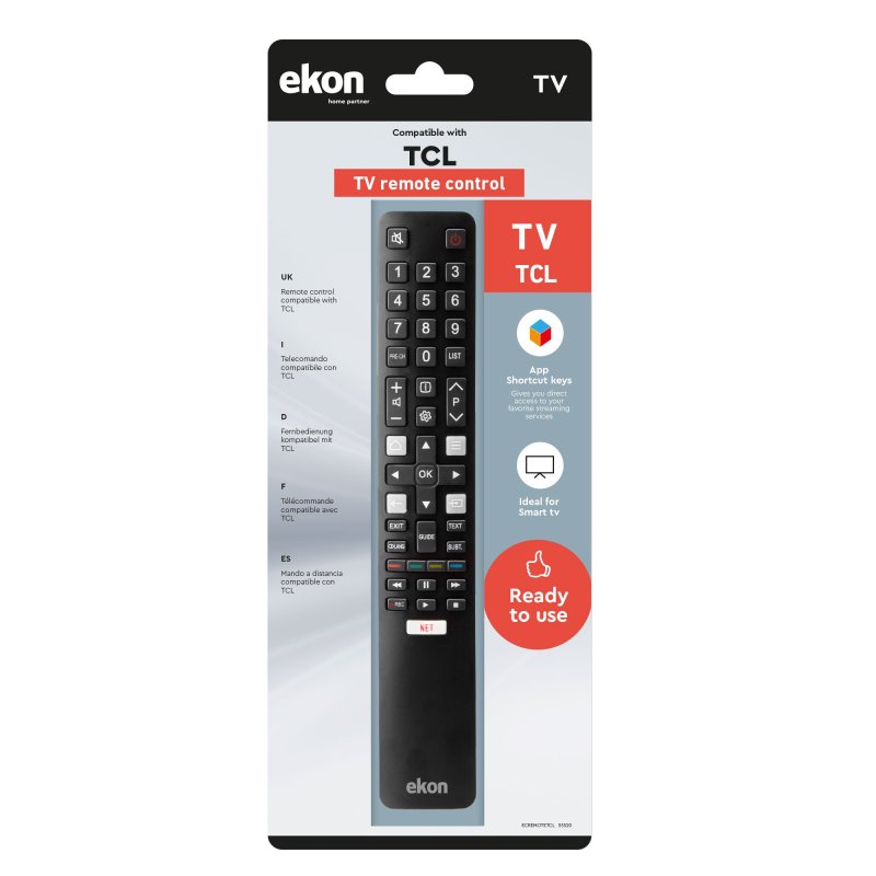 Télécommande pour TCL TV et Smart TV