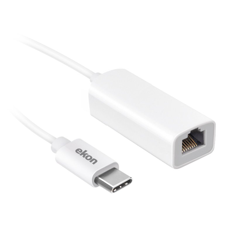 Type-C male to LAN female adapter