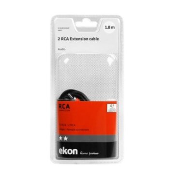 Audio Cable 2 RCA Male to 2 RCA Female Audio Cable 2 RCA Male to 2 RCA Female