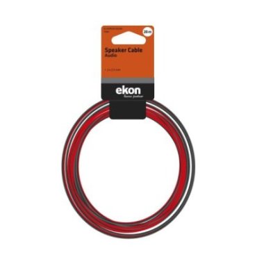 2 x 2.5, 20 m audio cable for speakers