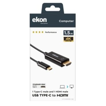 1.5 m USB-C to HDMI cable