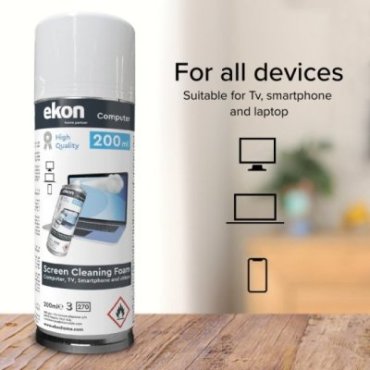 Foam for PC, TV and smartphone screens 200 ml