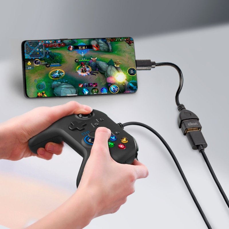 Type-C male to USB female adapter