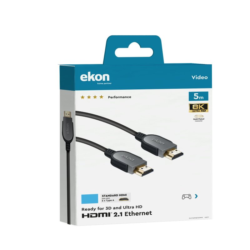 2.1 HDMI cable for 8K