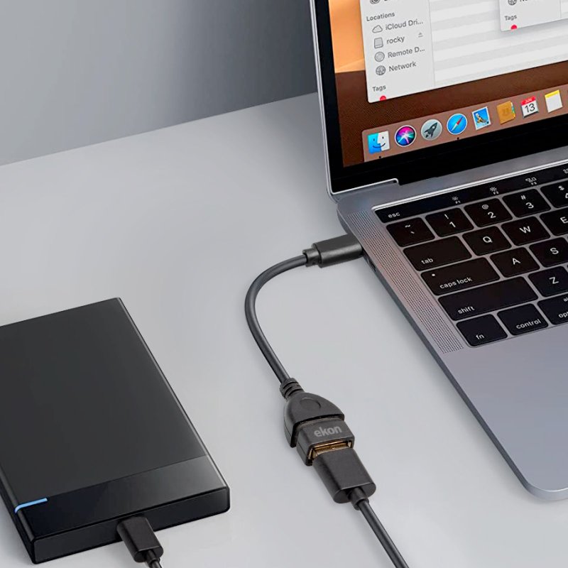 Type-C male to USB female adapter