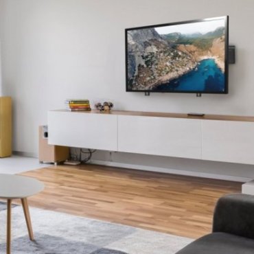 Double adjustable wall-mounted TV support 32-85 Inches, 60kg