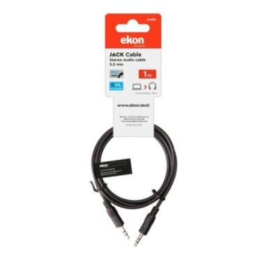 Audio cable with a 3.5mm male - male jack