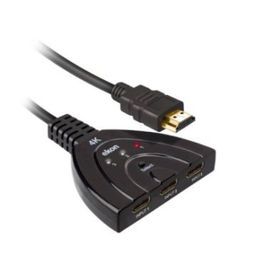 Divisor HDMI 2.0 con 3 conectores hembra, 4k