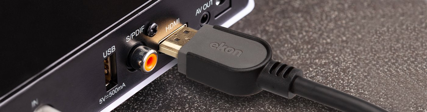 Die besten HDMI-Kabel für TV, PC, Notebook, Projektoren | Ekon