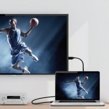 HDMI cable with Ethernet to mini DisplayPort