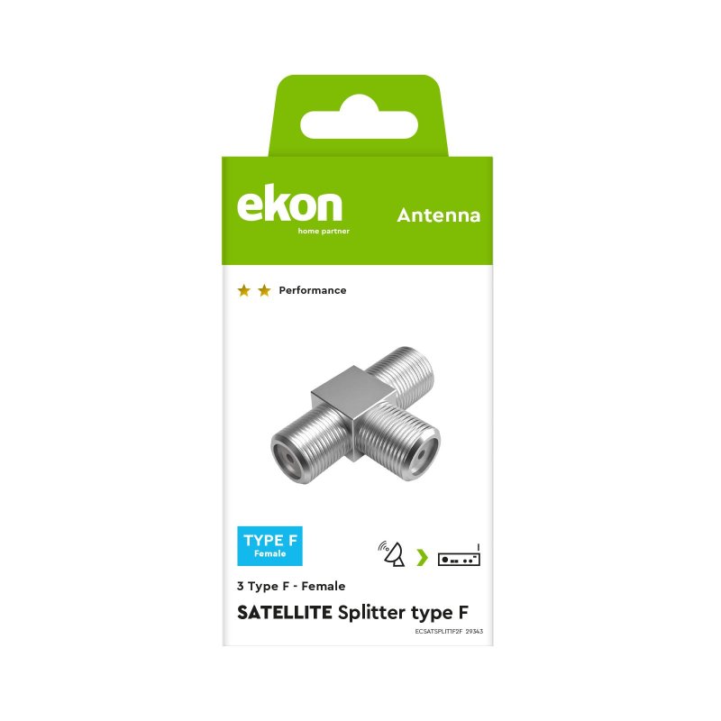 Type F Satellite Splitter