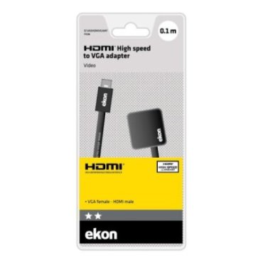 HDMI male to VGA female adapter