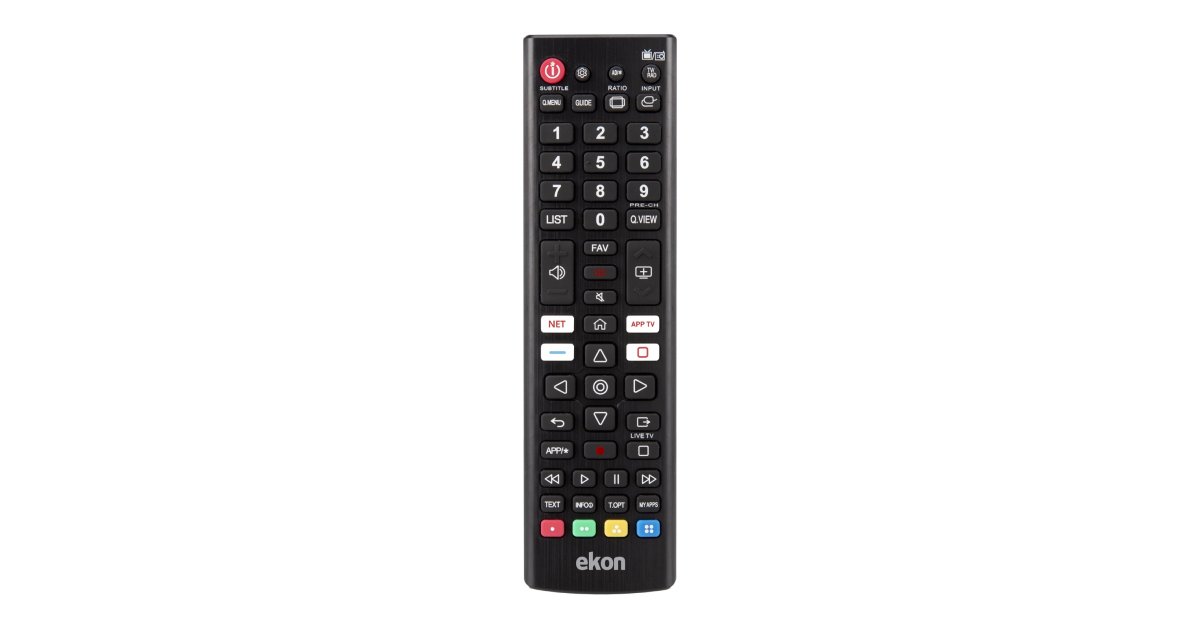 Remote control compatible with LG HD, LED, LCD TVs Ekon