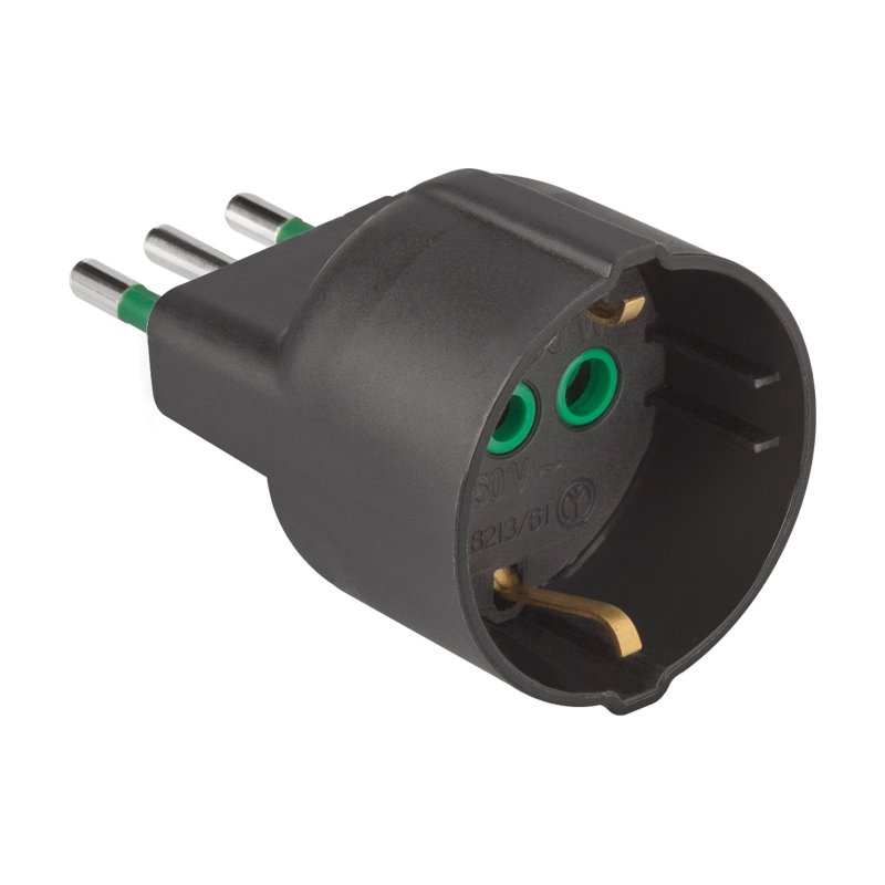 Simple adapter with Italian/German socket
