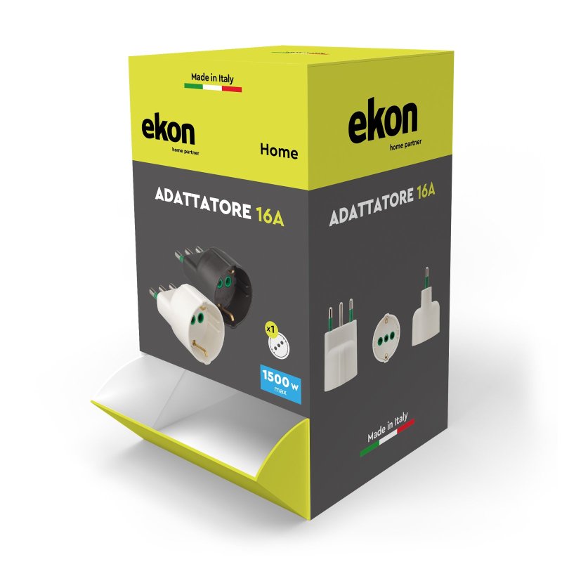 Simple adapter with Italian/German socket