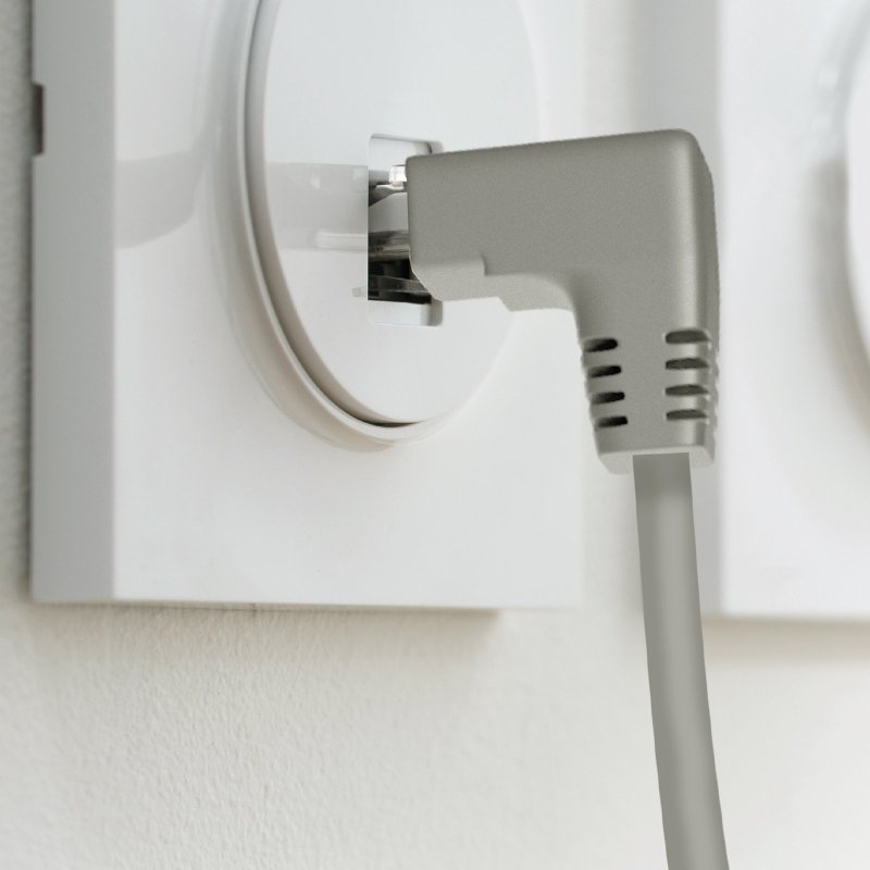 Network cable with 90° and 180° RJ45 connectors