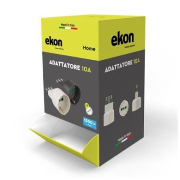 Simple adapter with Italian/German socket