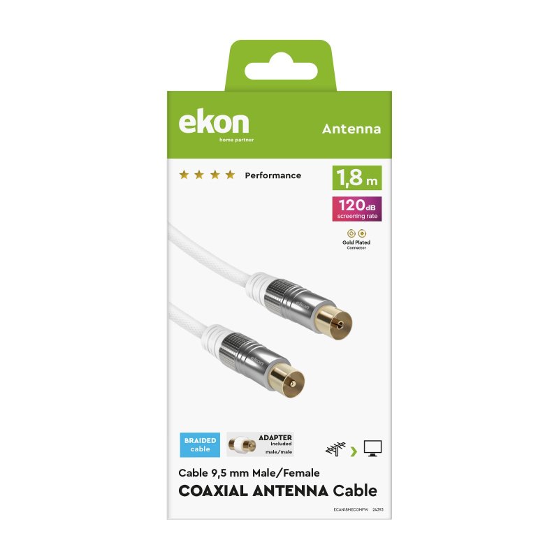 Satellite antenna cable, 120dB