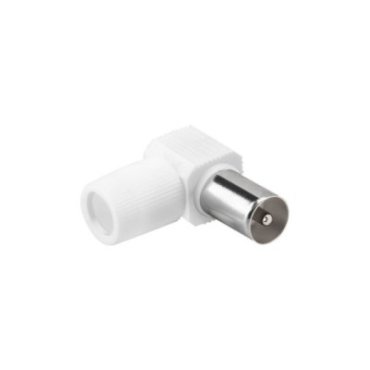Conector macho en ángulo de...