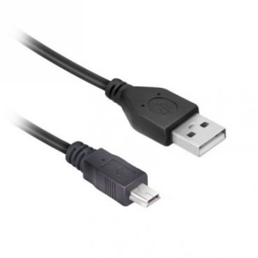 Cable con USB tipo A macho y mini-USB macho