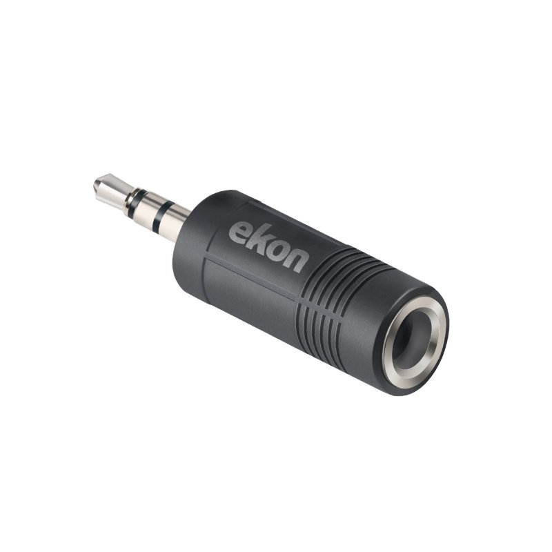 Audio adapter Jack 6,3 mm female to Jack 3,5 mm male
