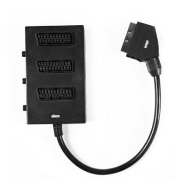 Scart Splitter with 3 female connectors