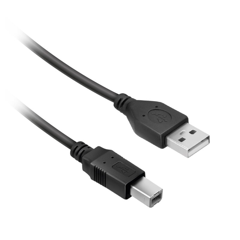 Type A-B male USB 3.1 printer cable