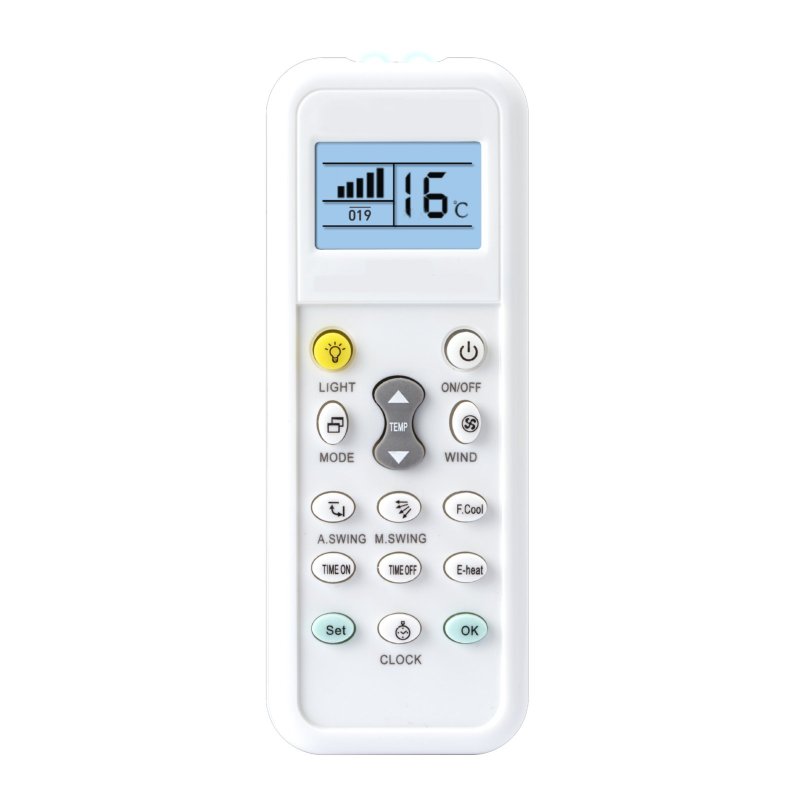 Universal remote control for air conditioning
