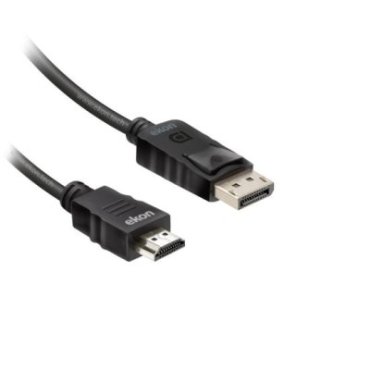 HDMI-Steckerkabel v 2.0 mit Ethernet zu DisplayPort, 4K