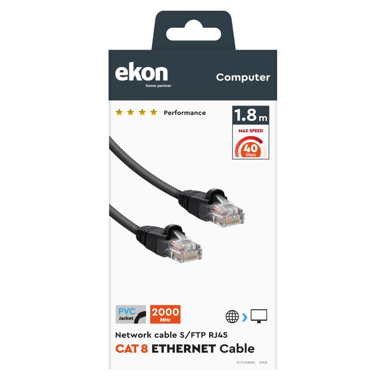 CAT8 RJ45 network cable