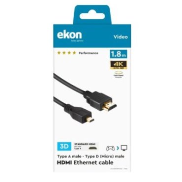 HDMI / micro HDMI v2.0 Cable, 4k