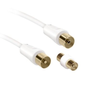 Antenna cable with metal connectors, 110dB
