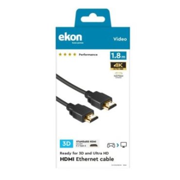 4 Star gold-plated HDMI 2.0 cable