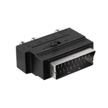 Scart / 3 RCA + S-VHS-Adapter