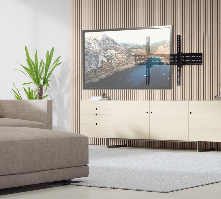 Supporti TV da parete orientabili, fissi, reclinabili | Ekon
