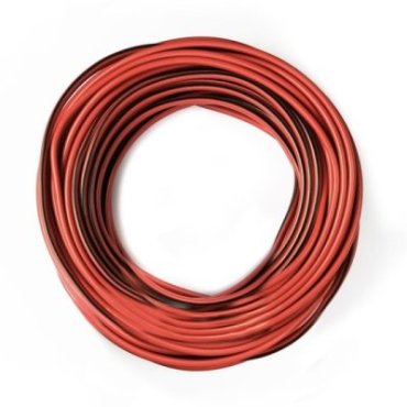 Audio cable for stereo speakers with two wires