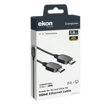 HDMI Type A cable for 3D and 4K Ultra HD