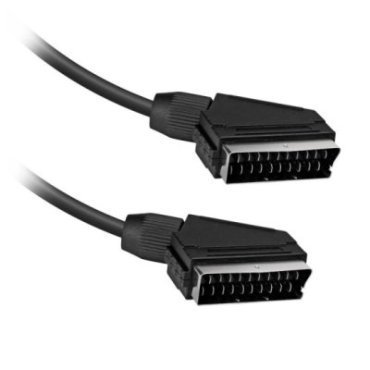 Scart cable clamp