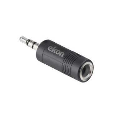 Adaptateur audio Jack 6,3 mm femelle vers Jack 3,5 mm mâle
