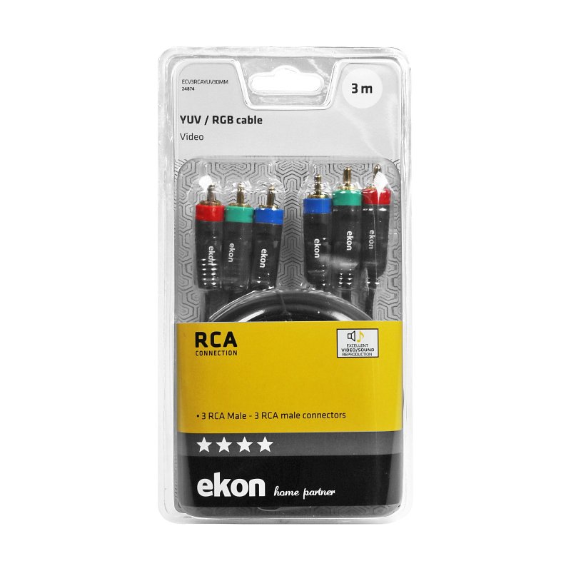YUV RGB connector cable