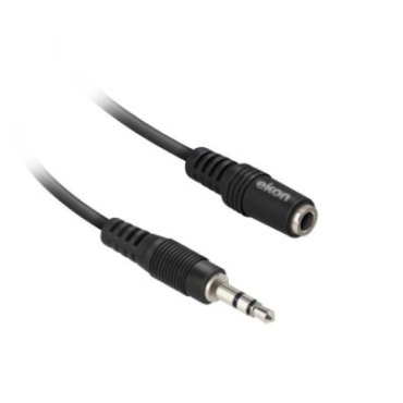 Cable de audio Jack 3,5 mm macho - hembra