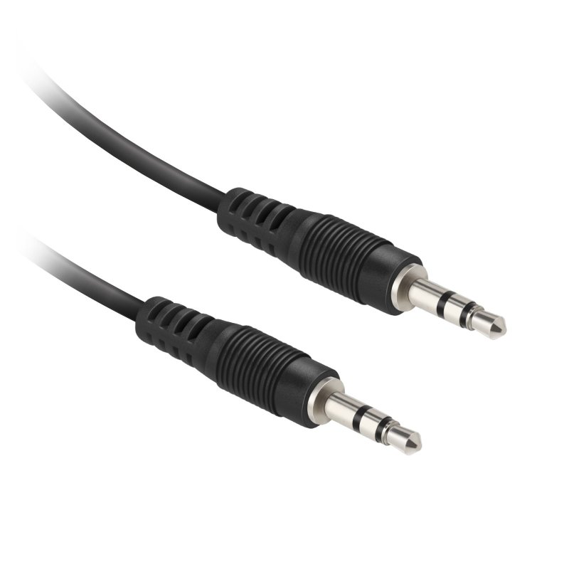 Audio cable with a 3.5mm male - male jack
