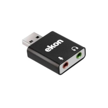 Adattatore da USB-A a 2 Jack femmina